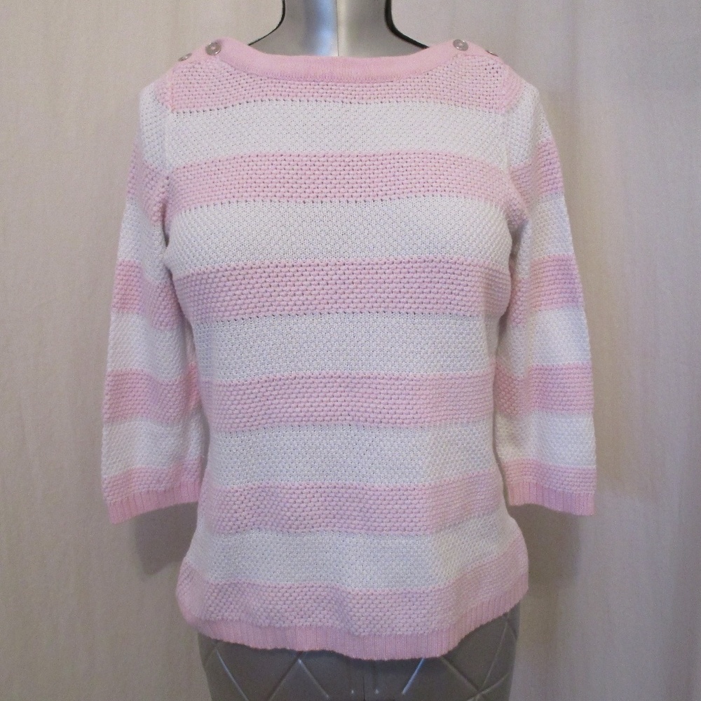 Striped Knit Sweater